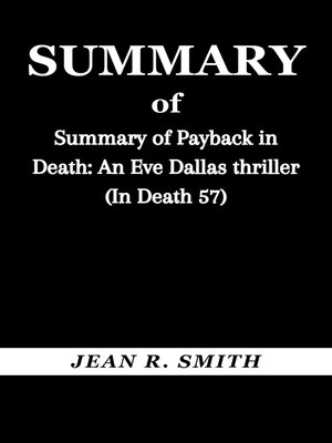 cover image of Summary of Payback in Death